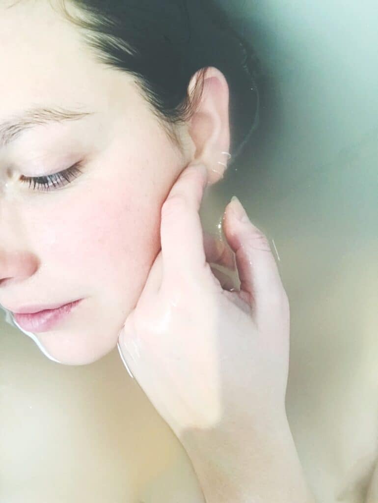 woman's face